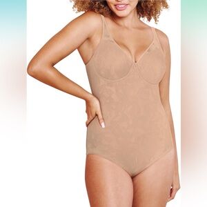 Bali womens Ultra Light Body Briefer Fajas Shapewear Df6552 36C Nude